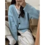 宽松加厚v领秋冬毛衣