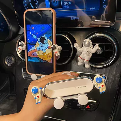 Car phone holder — holder, cartoon 2024 model - love-astronaut-advanced-enhanced-version-standard