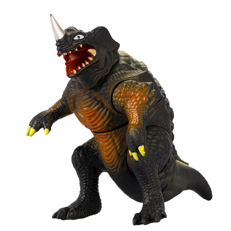 Genuino autorizado Jinjiang Ultraman Soft Goma Monster Toy Ai Lei Wang Lei De Wang Ge Mora Gudun Boy Gift