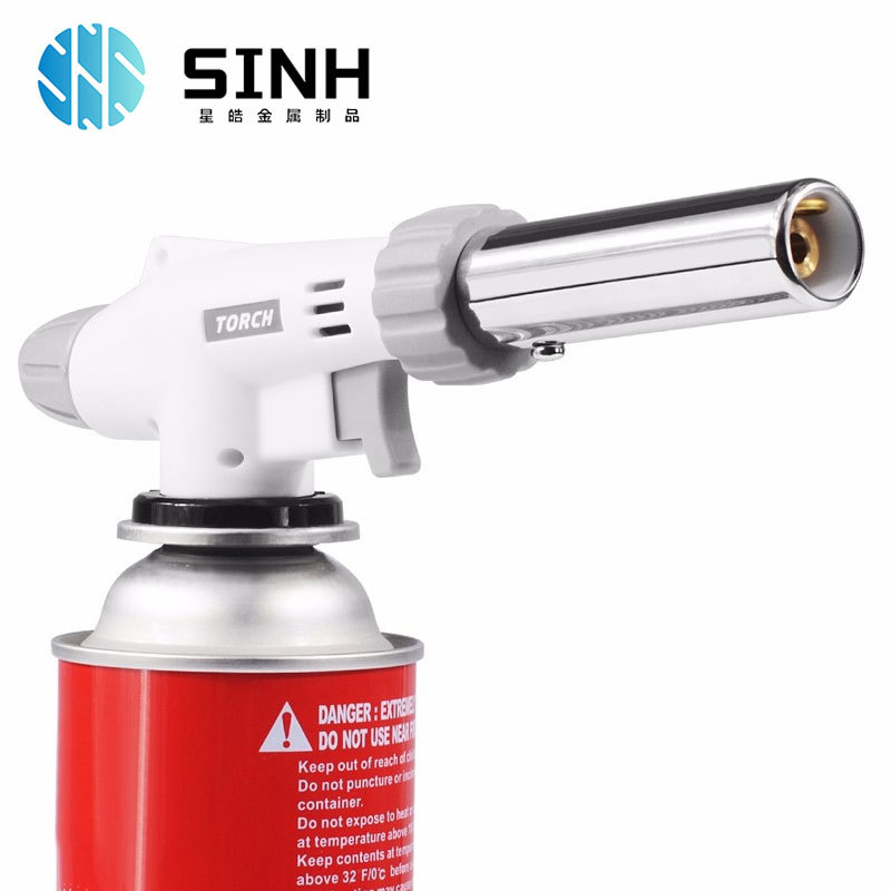New model 516 cartridge torch with 360-degree invertible baking flame gun, portable small welding torch igniter
