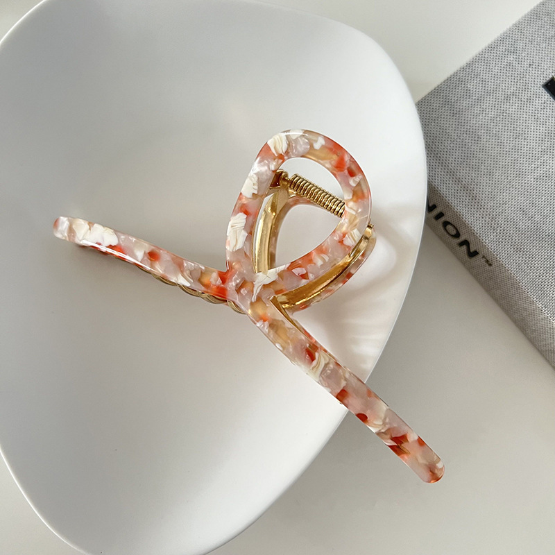 Women'S Gender Patchwork, Metal Design Simple Style, Commute Style Simple Style Commute Geometric Acetic Acid Sheets Patchwork Metal Hair Claws