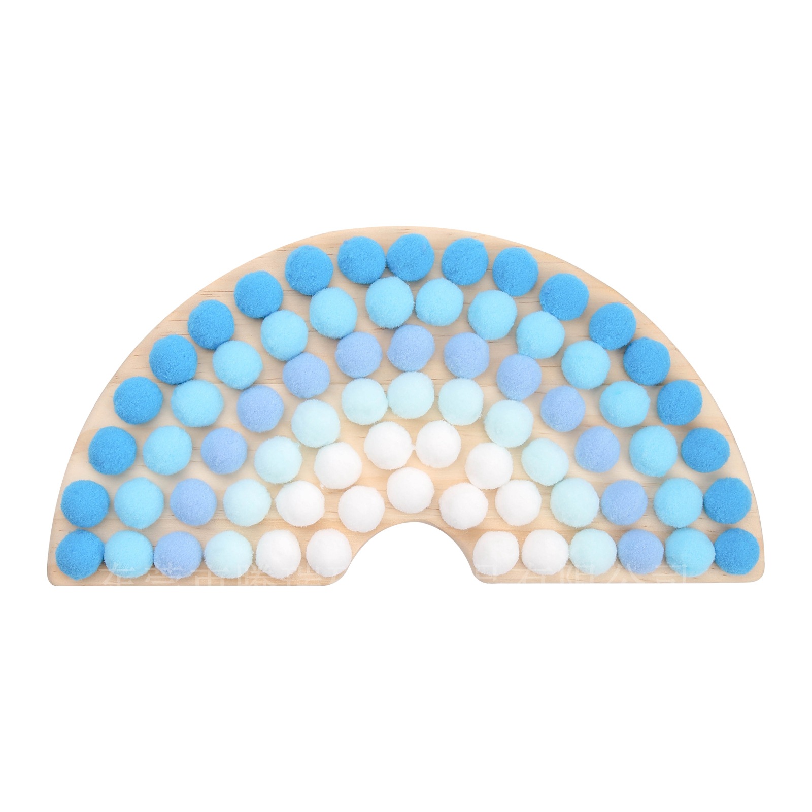 Bloques de construcción de arco iris transfronterizos clip de bola juguetes educativos de educación temprana para niños juguetes prácticos coordinación mano-ojo clip cuentas Juguetes