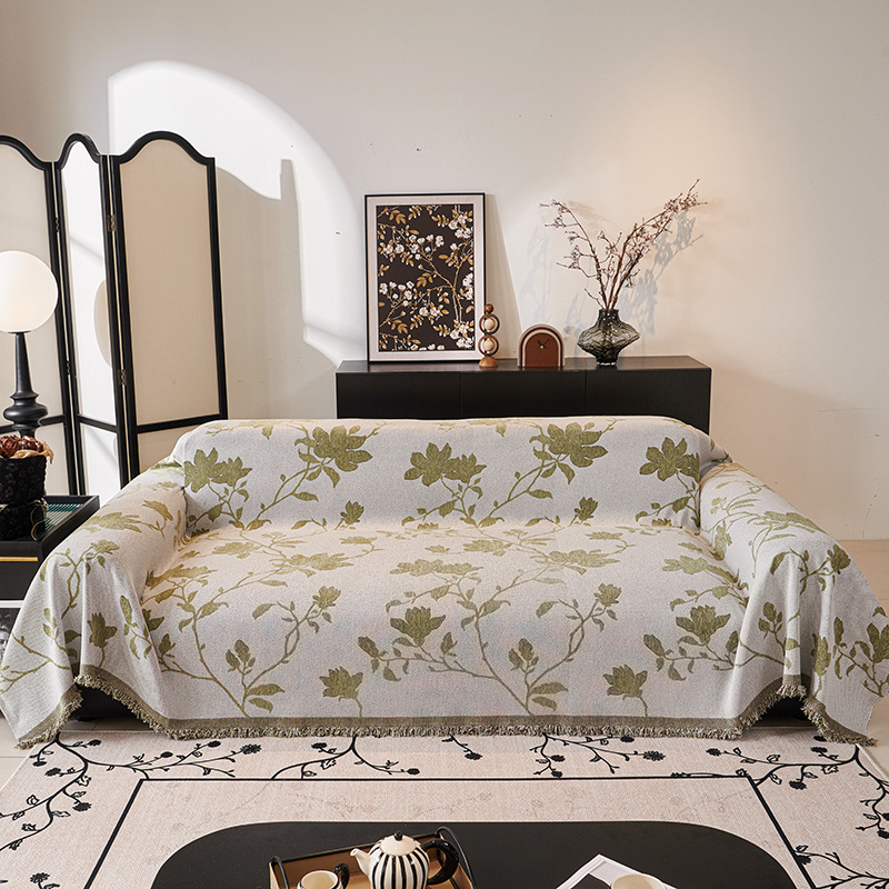 Moderno estilo medieval simple sofá cubierta sofá cojín de toalla de macolia sofá reposabrazos sofá cubierta completa