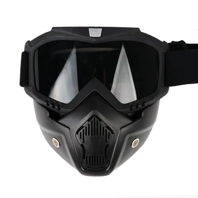 half-helmets, three-quarter helmets, custom-made, Dəbilqə (Kaska) aksesuarları - mask-and-goggles