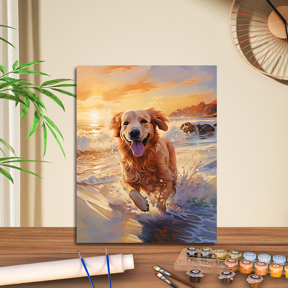 Transfronterizo jitdiy agente de pintura al óleo digital fabricantes al por mayor artesanal amazon pintura al óleo decorativa barraca de relleno