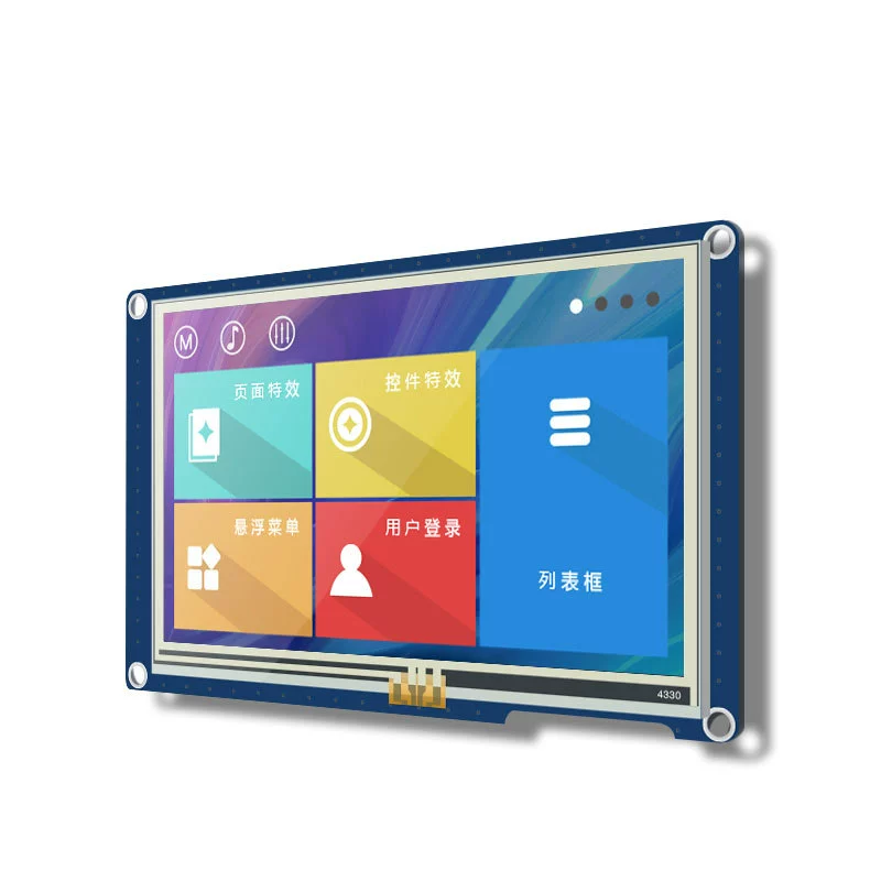X3 5-дюймовый резистор LCD дисплей Tao Jingchi Demonstration Переключение-позиция Машина Управление последовательный порт дисплей 3D принтер