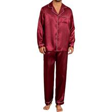 K 68133 Men's Silk Pajama Set ��ʿ˿��˯�� ����ѷŷ���羳��