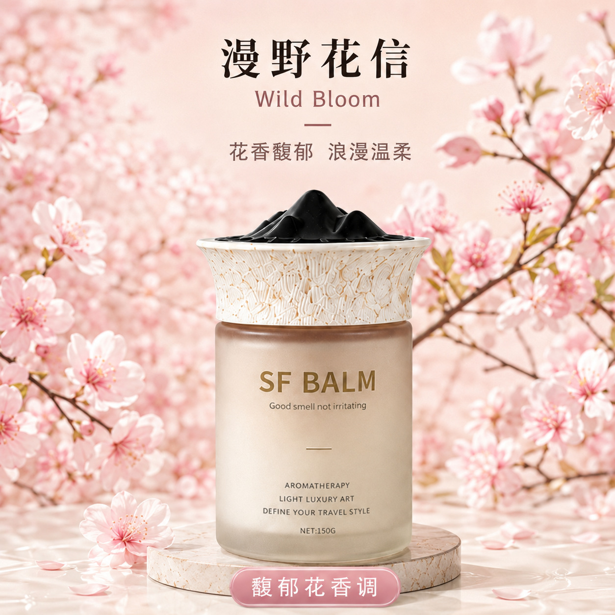 Car Air Freshener Yunshan Car Fragrance Solid Balm High-End Decoration New Model Odor Removal