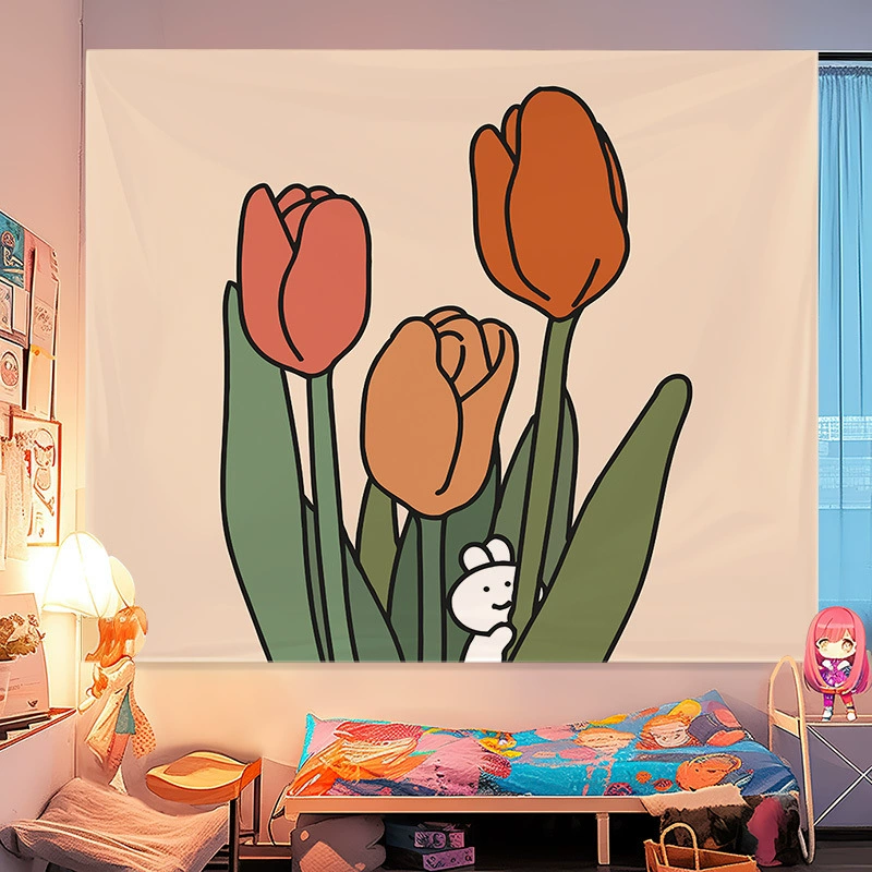 Постельное полотно Санрио Мели для стены hellokitty аренда дома декоративная тёплая романтическая подложка настенное полотнище