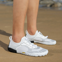 新款情侶沙灘鞋速干鞋子跨境男女戶外游泳五指鞋涉水溯溪鞋浮潛鞋