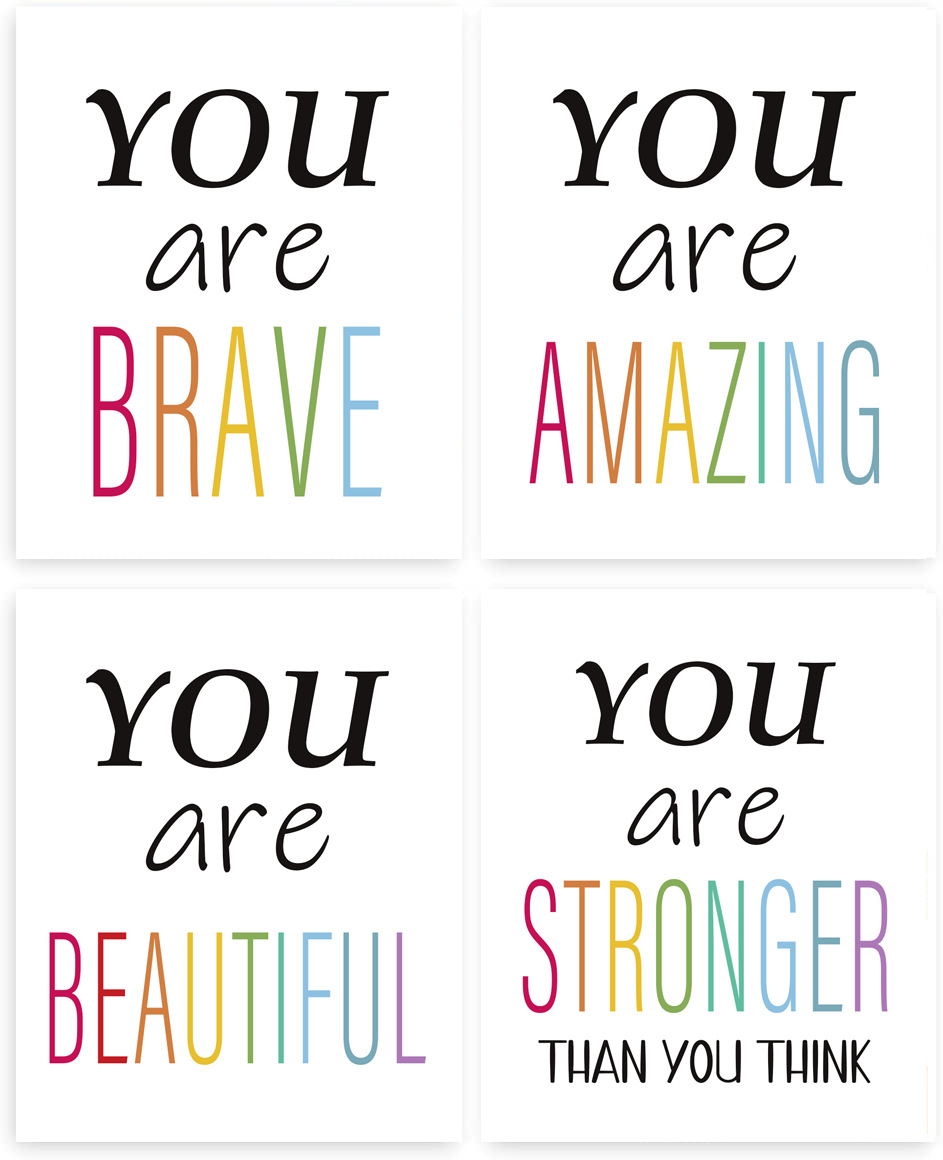 You Are Brave-4张一套装