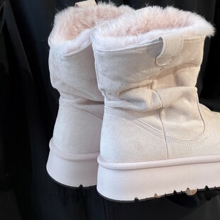 �����Ͳ�ӽqѩ��ѥŮ��2025�¿�Ӻ�ů�|����Ь����ëëѩ��Ь