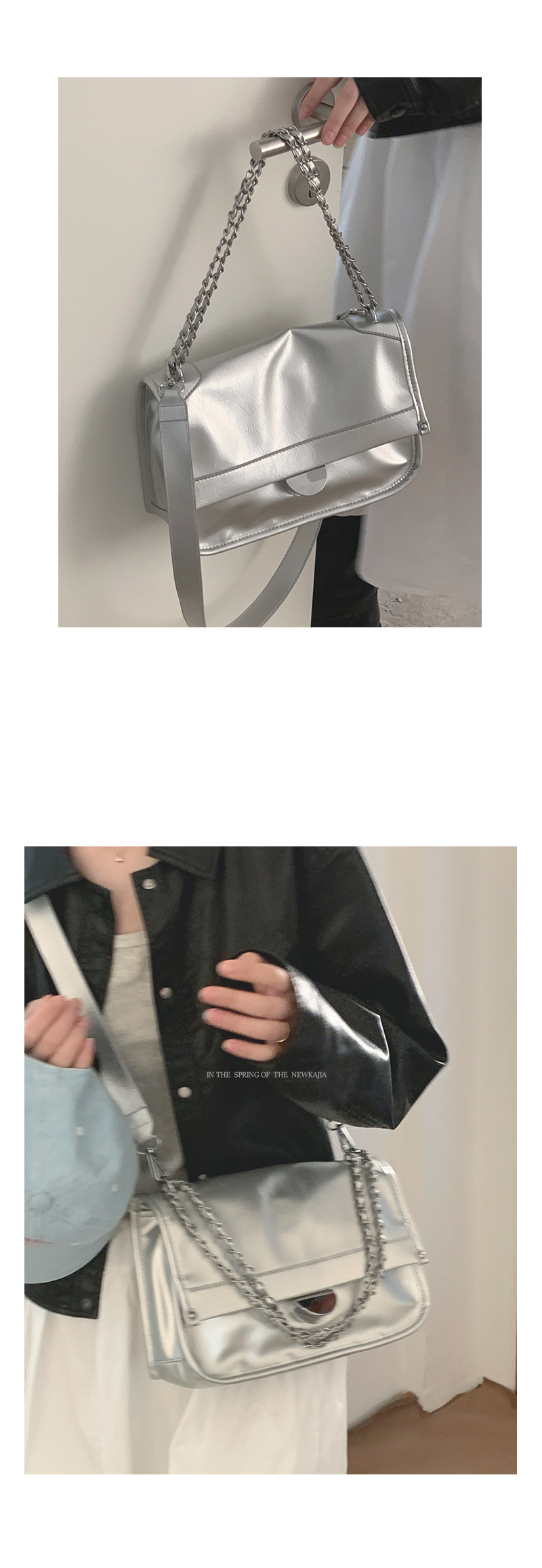 Borsa a tracolla da donna elegante design capiente e alla moda_voghion.com