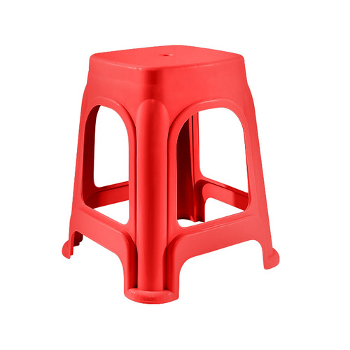 Plastic stool, thickened stool, jelly stool, household stackable stool, sticky chair, high stool, plastic chair wholesale