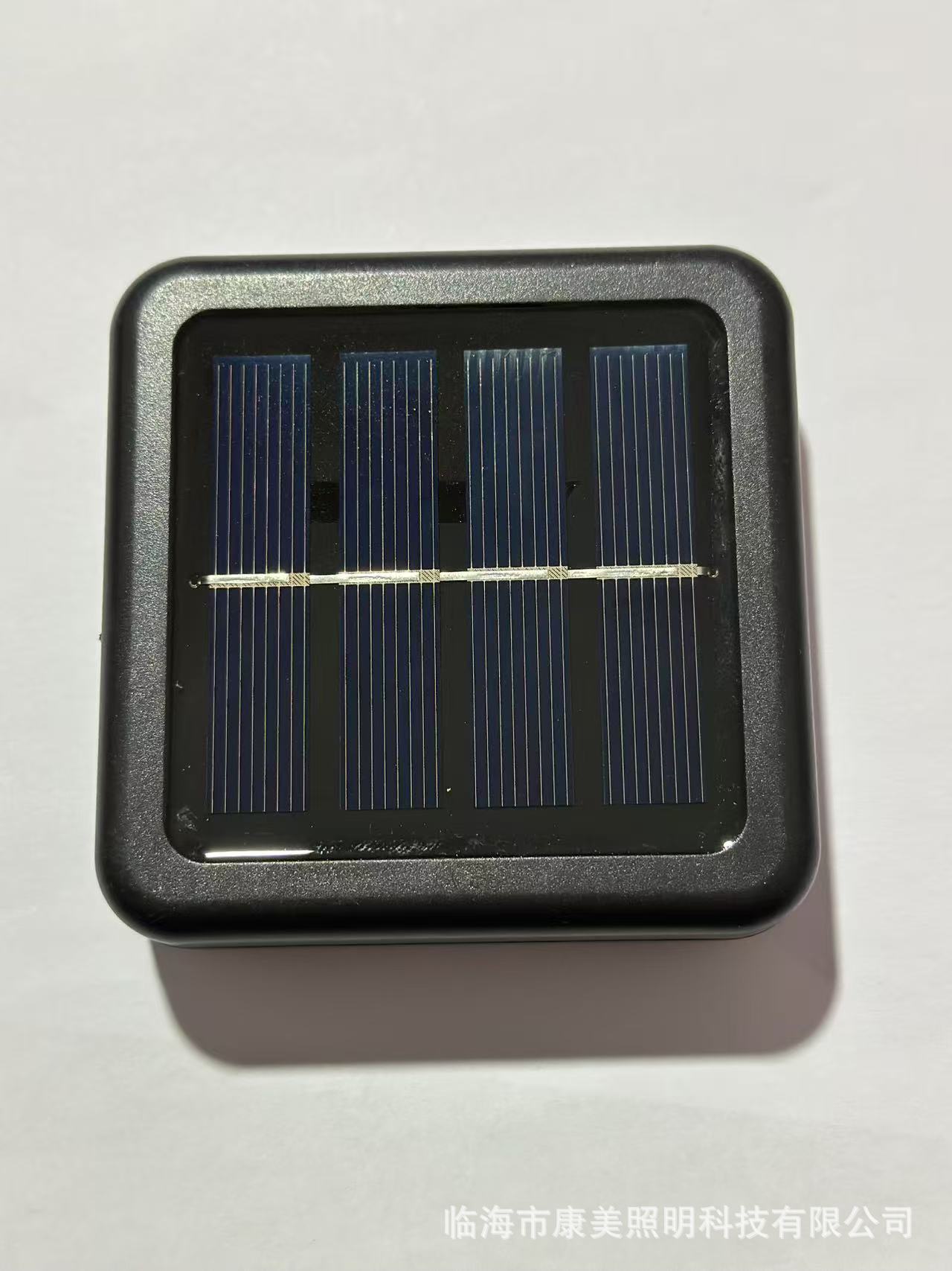 Nuevos accesorios de cadena de lámpara solar al aire libre Panel solar de batería de litio Regalo controlador remoto cable de datos USB conector a tierra