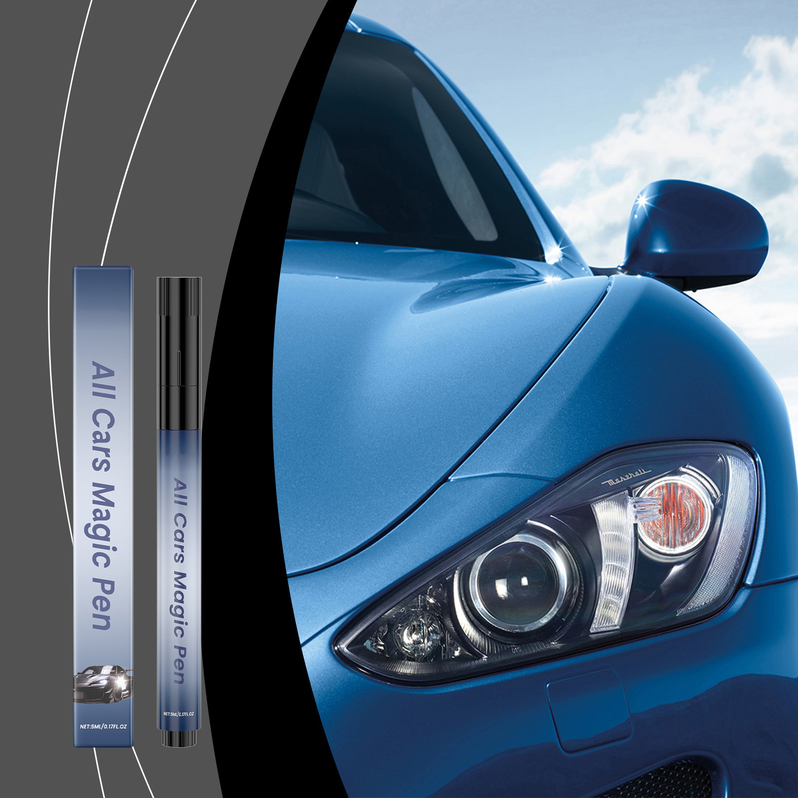 All Cars Magic Pen Car Scratch Removal Pen Quickly Repairs Scratches and Paint Damage Touch-Up Pen