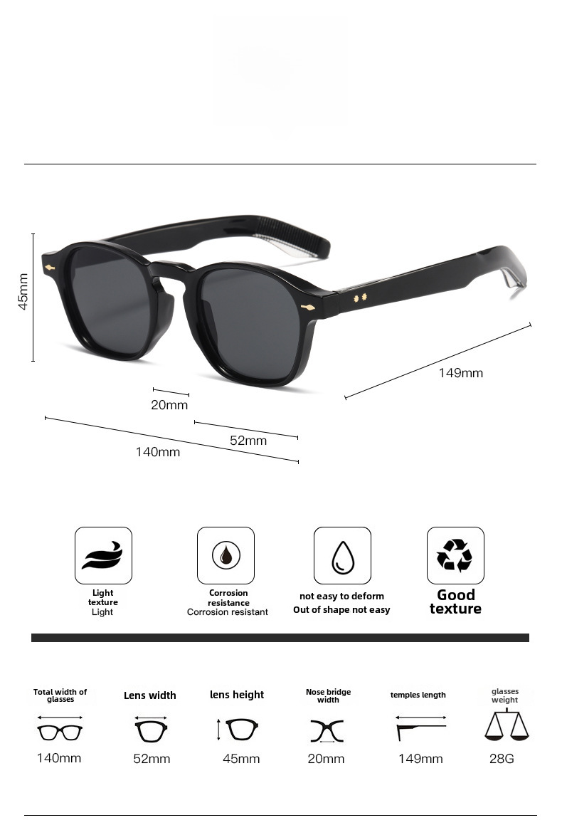 Occhiali da sole alla moda per uomo con lenti sfumate style_voghion.com