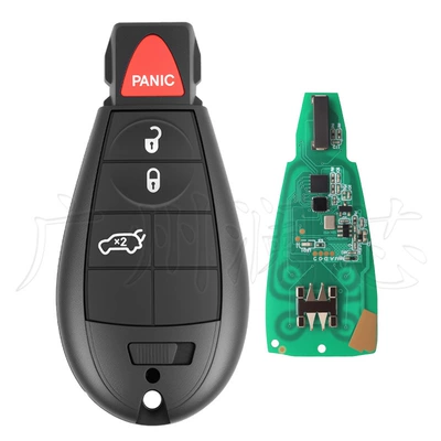 Car Keys Dodge M3N5Wy783X Semi-Intelligent Remote - id46-pcf7941a-chip-433mhz-c-semi-smart-key