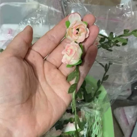 玫瑰花头饰头花
