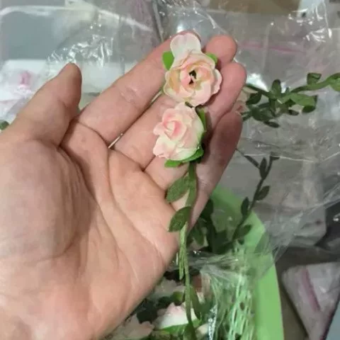 玫瑰花头饰头花