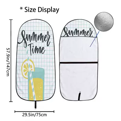 Summer Seat Towel Cover Universal seat cover - qct153-75x150