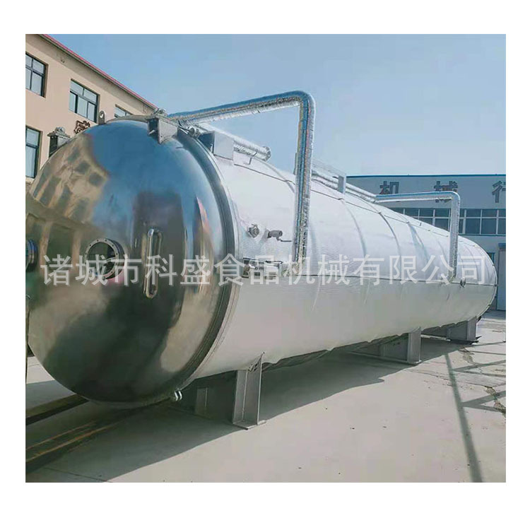 大型120平真空冷冻干机 果蔬切片冷冻鲜蔬冻干机 连续低温冻干机