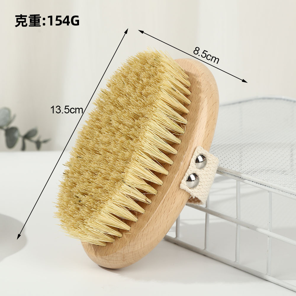 Cepillo Corporal de Masaje de Madera de Madera y Sisal para Baño image 11
