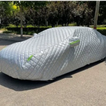 checkered car cover, new cotton: Car clothing