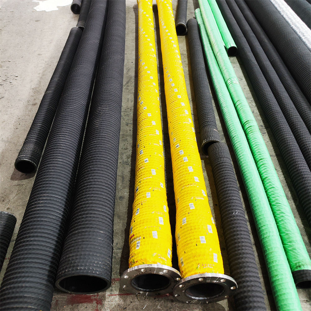 直销6寸耐酸耐热钢丝软管 化工厂输送酸碱物料油污用过橡胶钢丝管