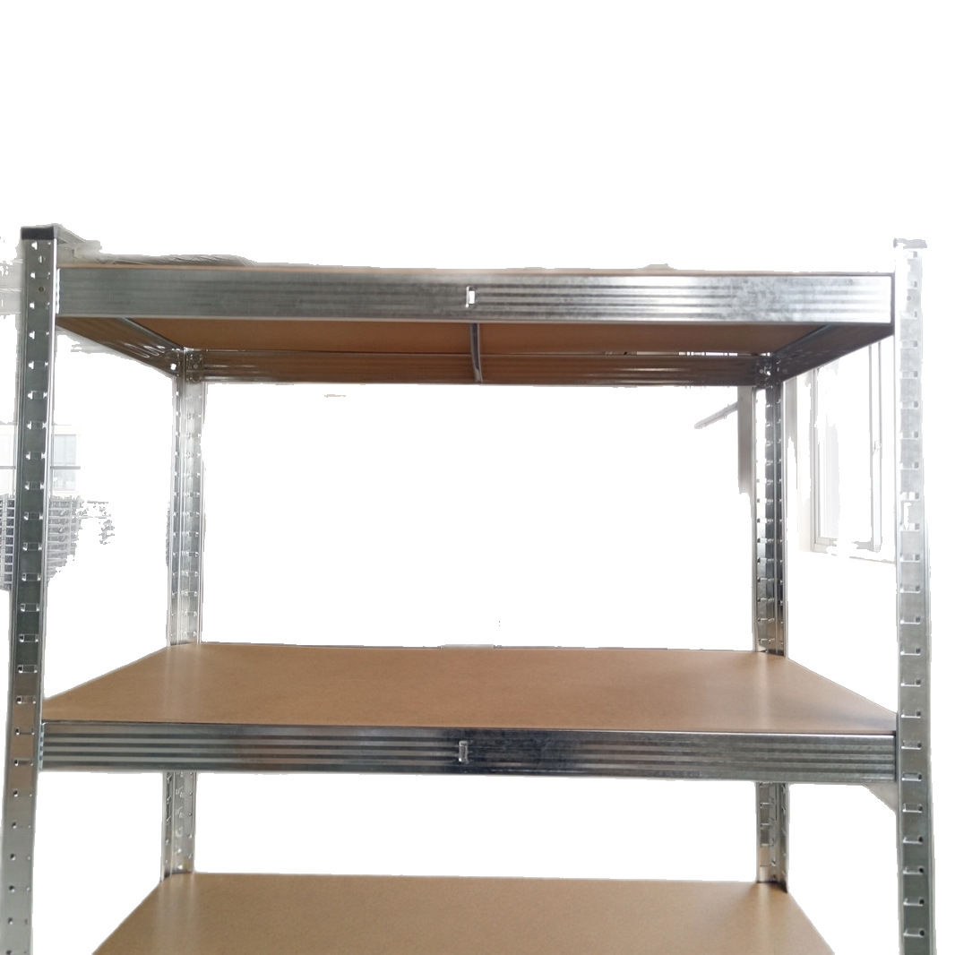 Estante de almacenamiento de almacenamiento de la fábrica de origen estante de metal multi-especificación multicapa de tablero de madera libre estante de almacenamiento estratificado image 6