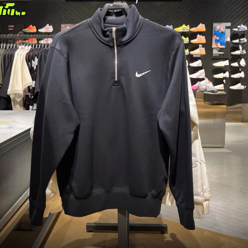 Half-Zip Pullover High Street Sweatshirt for Men, 2026 Spring and Autumn New Style, Fashionable Versatile Men's Sweatshirt