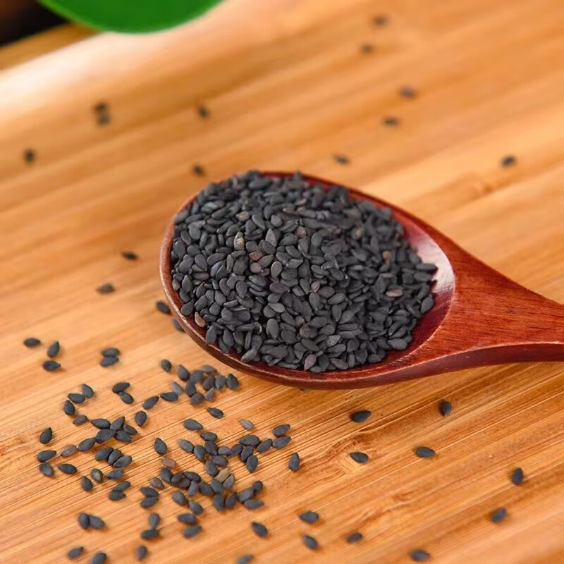 Premium Black Sesame Seeds 500g Hei Zhi Ma Whole Raw Seeds for Cooking Baking and Herbal Use quality and texture