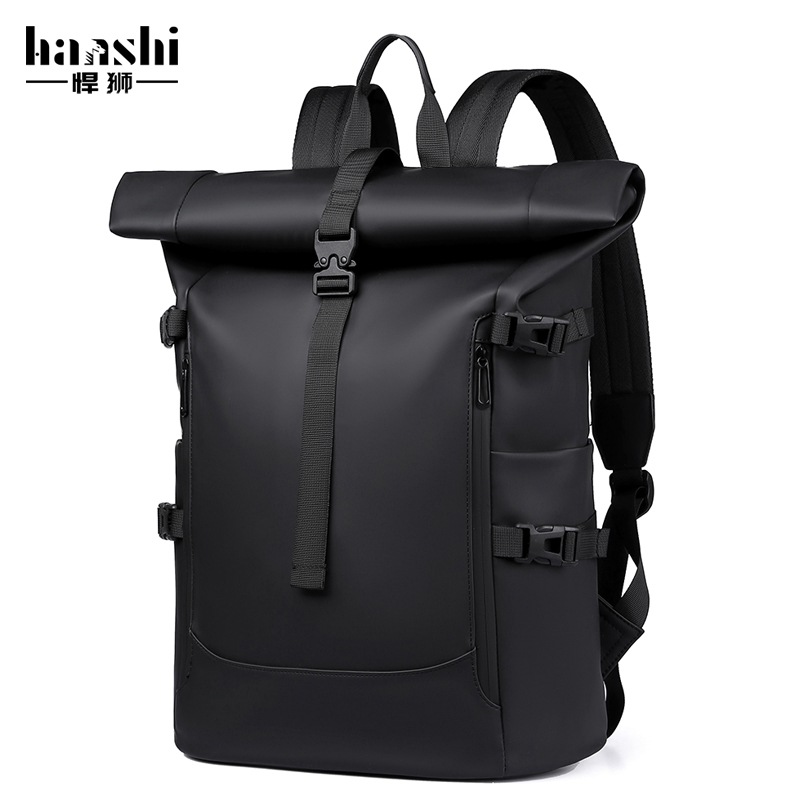 Mochila transfronteriza para hombres y mujeres al aire libre de gran capacidad, mochila expandible, deportes de viaje, bolsa de computadora impermeable, mochila escolar de ocio
