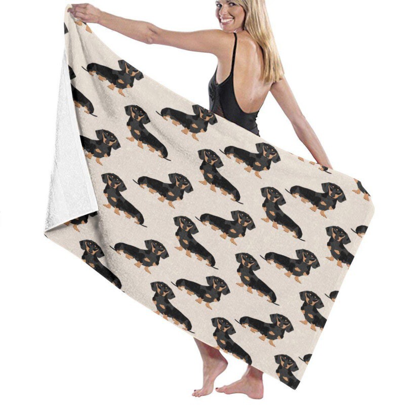 Cute little yellow duck black and white plaid personalized beach towel custom towel bath towel birthday holiday