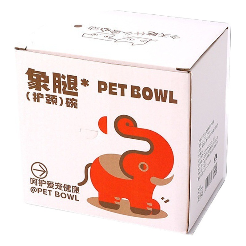 Cuello para gatos original de Hawo Cuenco para gatos Macaron Cuenco para patas de elefante de gran calibre Cuenco para gatos Cuenco para mascotas de plástico alto