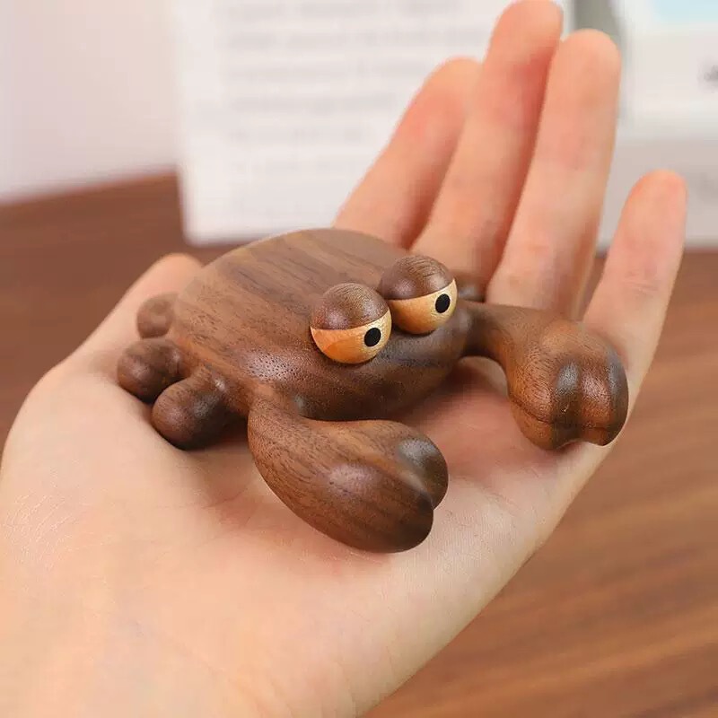 黒檀かわいいミルクドラゴン癒しオフィスデスク装飾品無垢材臭いクマのおもちゃ手作り周辺ギフト|undefined