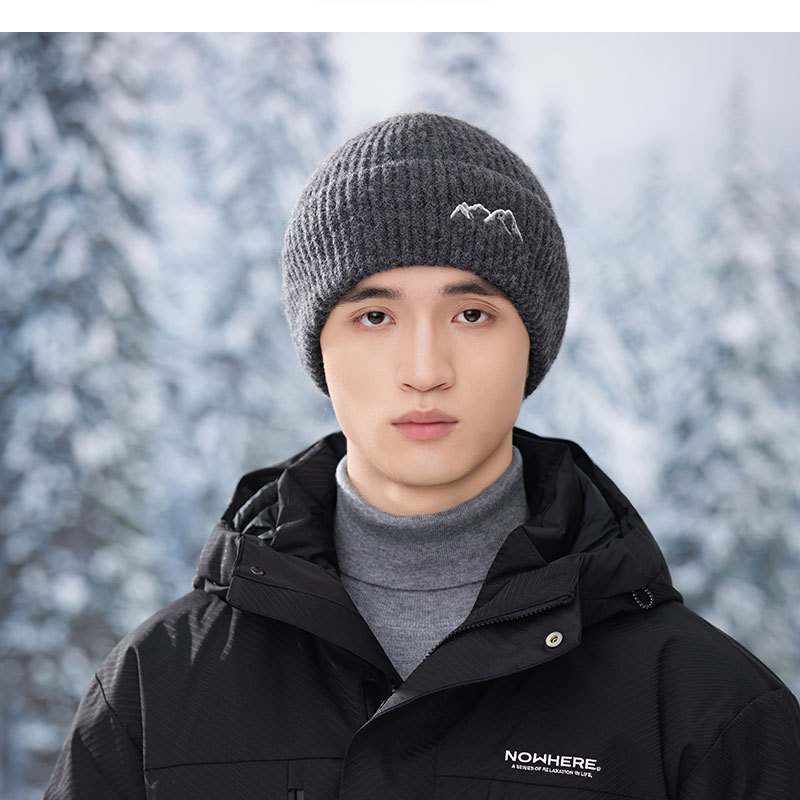 Berretto uomo invernale in maglia con copriorecchie bici_voghion.com