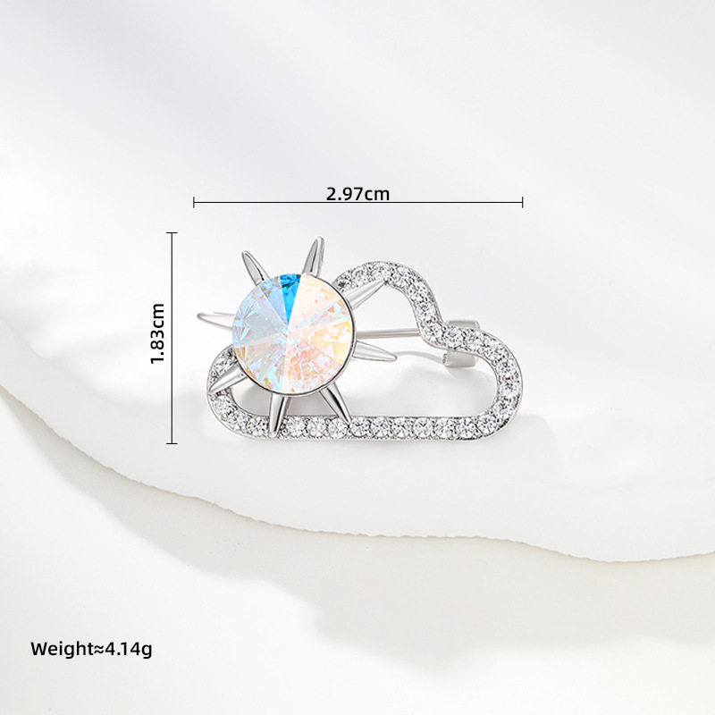 Xuping broche de alto nivel lujo ligero nicho accesorios de ropa temperamento viento broche fuente fábrica al por mayor personalizada image 43