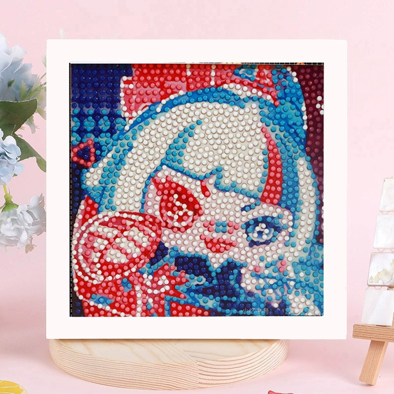 Мультяшная умная игрушка, DIY, новая коллекция, детское handmade diy, украшенная бриллиантами