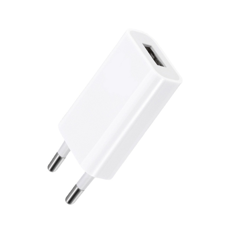 QIHANG充电器插头5V1a电源适配器USB手机充电适配器欧规充电头