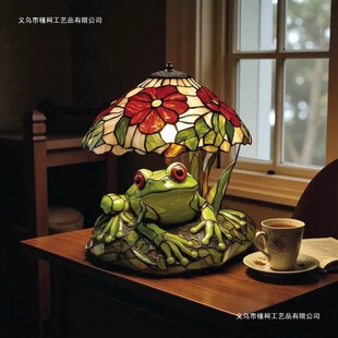 �羳�¿�FrogFlowerStainedLamp�����c��������̨�����^Сҹ���