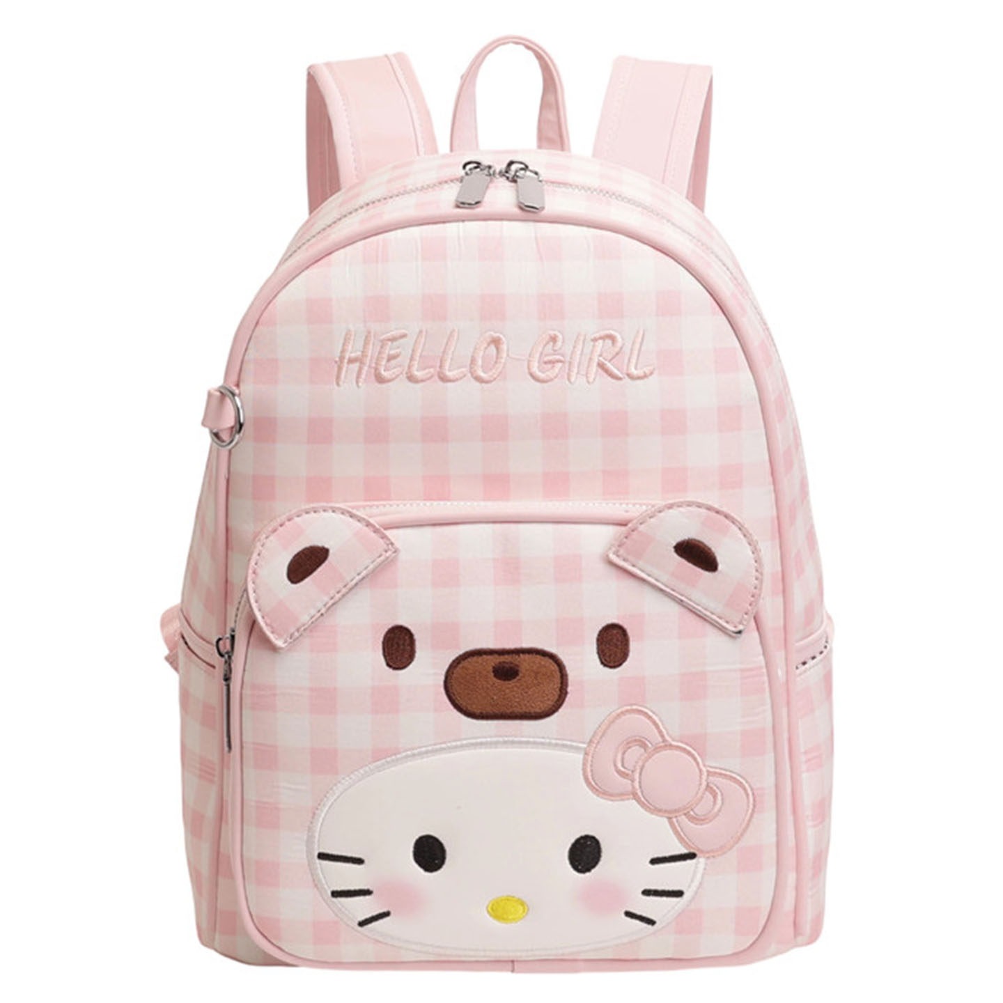 Popular Commuting este verano, nuevo bolso de clase de estudiantes, 2026 mochila de mujer, estilo coreano a cuadros.