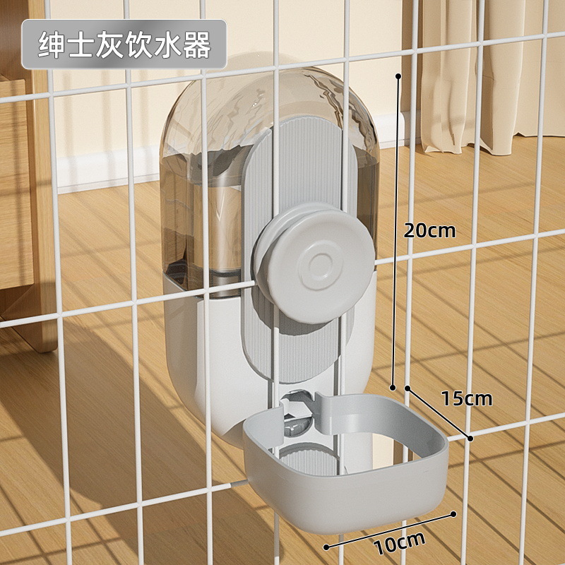 Dispensador de agua colgante para gatos, bebedor de agua para perros, alimentador automático, botella de agua colgante, jaula colgante, distribución