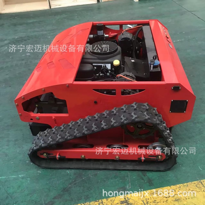 全地形自动割草机多功能履带割草机mini割草机小型遥控割草机