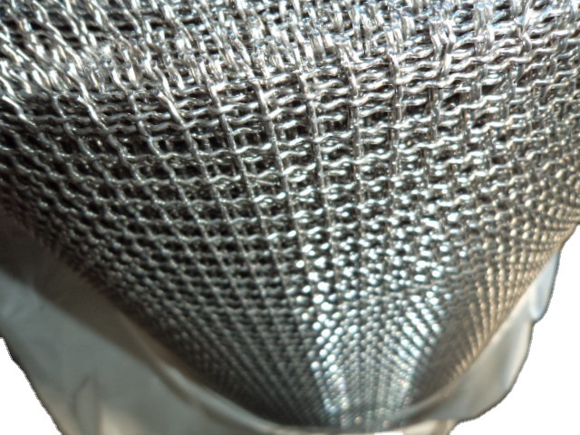 不锈钢编织网 轧花网304材质6目丝径1.0mm网孔3.3mm1.2*30米