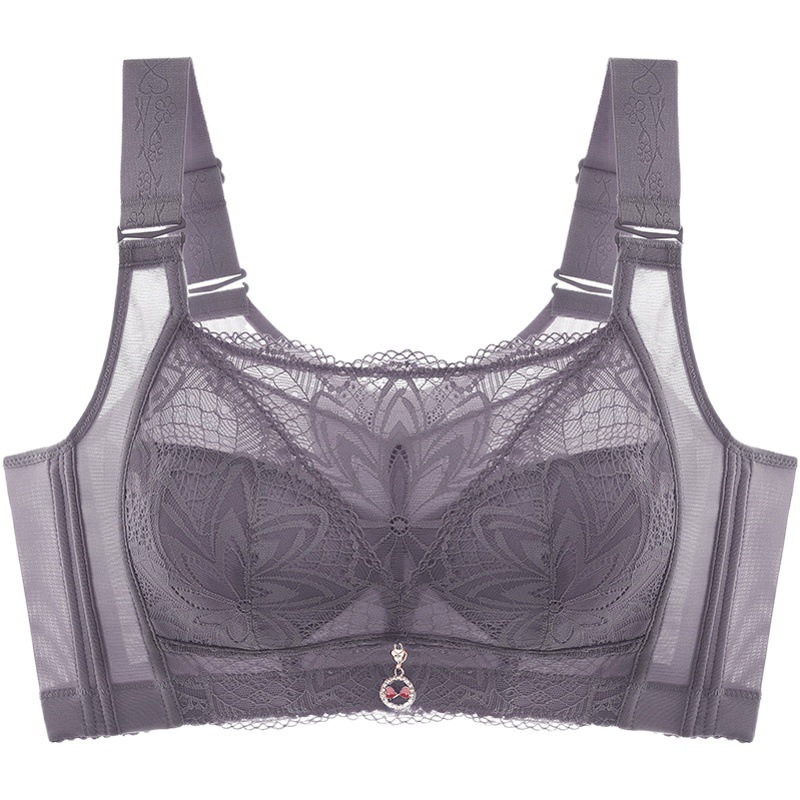 Push up anti-sagging ultra-Delgado pecho grande y pequeña colección superior pecho Plus tamaño sujetador inalámbrico ajustable ropa interior para mujeres