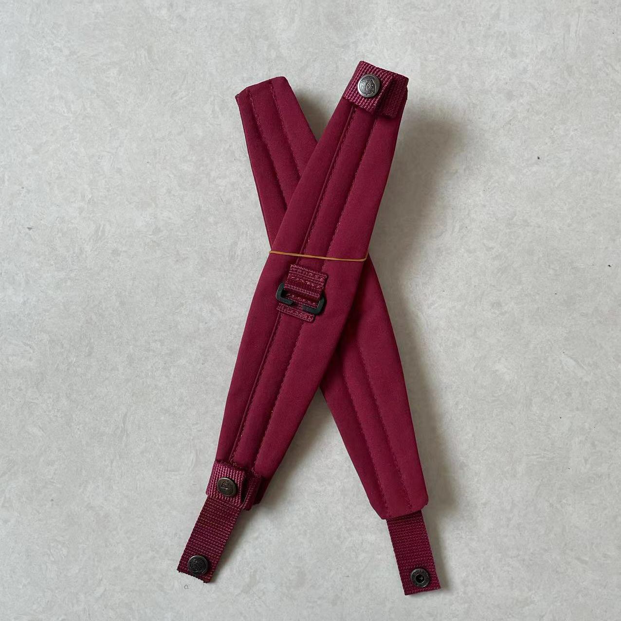 버건디 숄더 스트랩