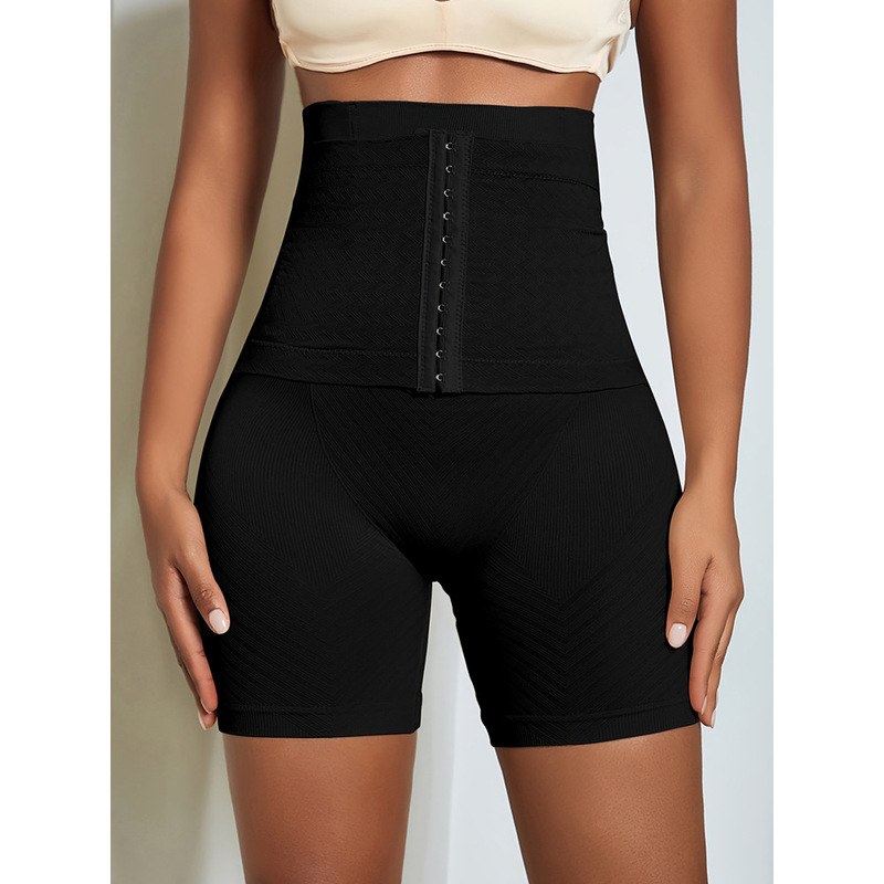 Abdominal Control Pants Women's High Waist Shaping Waist Tightening Belly Hip Lifting Panties Adjustable Front Buckle for Tight