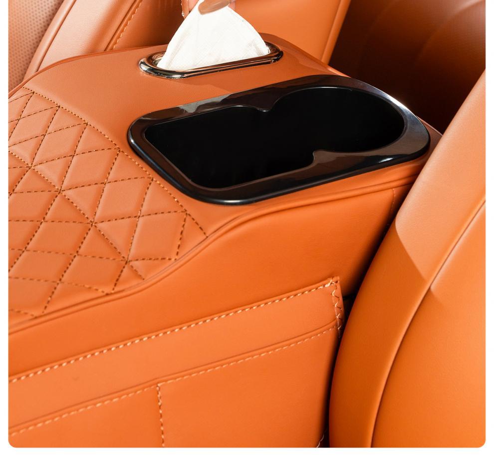 Audi A6L/A4L/Q5L/A3/Q3/A5L/Q2L Armrest Box Heightening Pad Protective Cover Armrest Box Tissue Box