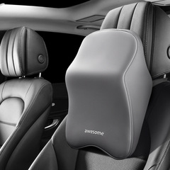 Car Headrest Pillow Cervical Pillow Head Support Car Pillow Vehicle Headrest Neck Pillow All-Season Car Accessory Memory Foam Waist Support